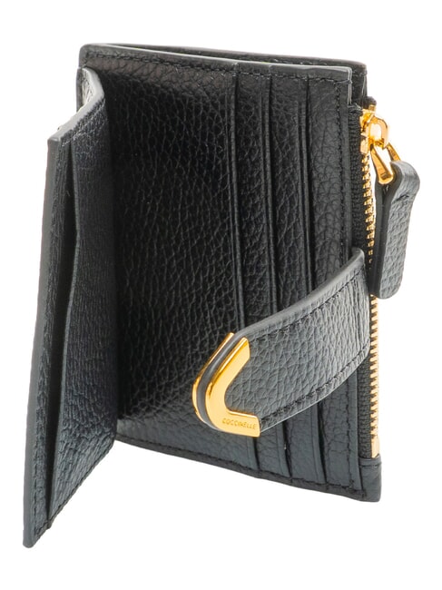 DEW Porta carta di credito, in pelle Nero - Portafogli Donna