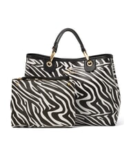 BRACCIALINI BETH SPECIAL Borsa a mano grande con pochette zebra - Borse Donna - 2