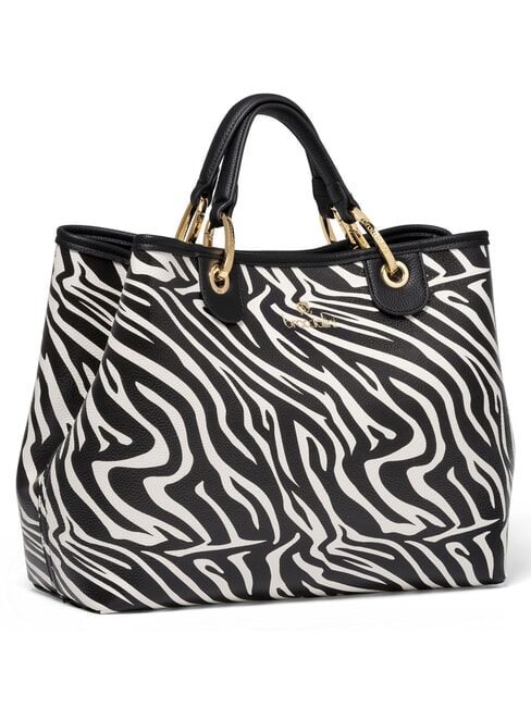 BETH SPECIAL Borsa a mano grande con pochette zebra - Borse Donna