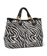 BRACCIALINI BETH SPECIAL Borsa a mano grande con pochette zebra - Borse Donna - 3