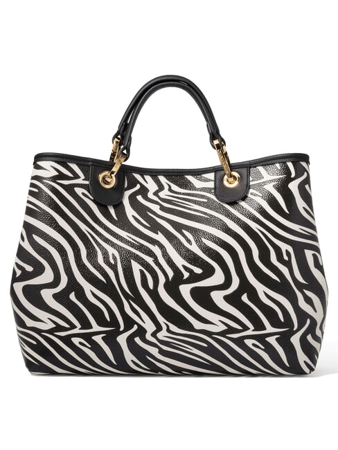 BETH SPECIAL Borsa a mano grande con pochette zebra - Borse Donna