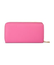 BRACCIALINI BASIC Portafoglio in pelle zip around fuxia - Portafogli Donna - 2