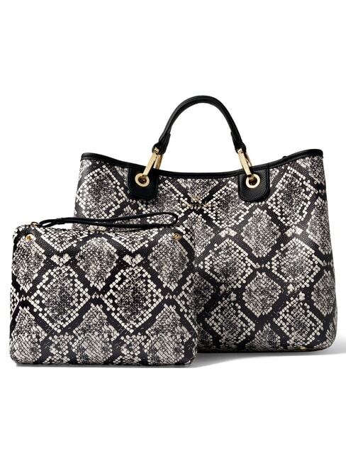 BETH SPECIAL Borsa a mano grande con pochette python - Borse Donna