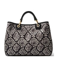 BRACCIALINI BETH SPECIAL Borsa a mano grande con pochette python - Borse Donna - 4