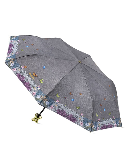 Butterfly Ombrello pieghevole icon grigio - Ombrelli