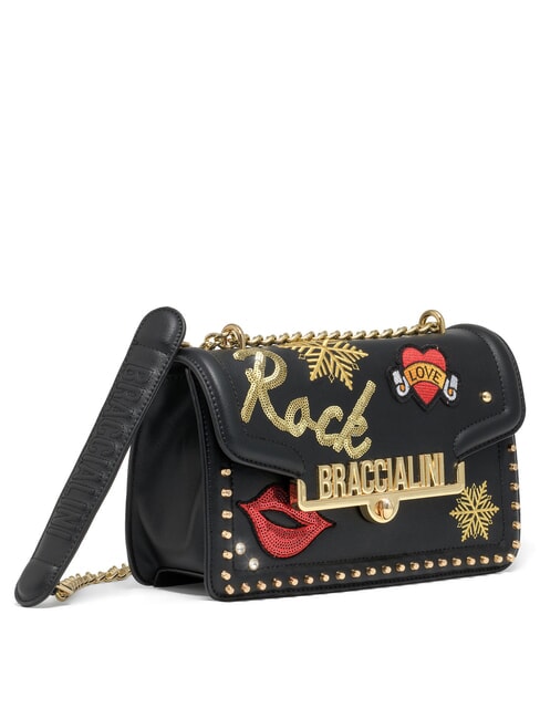 ROCK Borsa a spalla nero - Borse Donna
