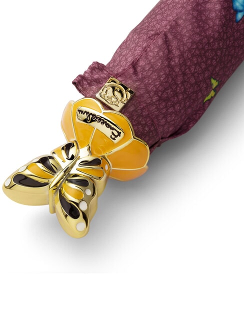 Butterfly Ombrello pieghevole icon bordeaux - Ombrelli