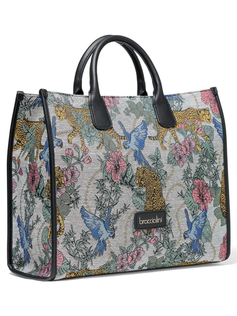 JACQUARD Borsa a mano, con tracolla grigio multi - Borse Donna