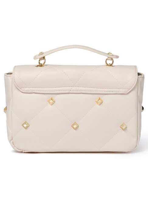QUILT Borsa cartelletta a mano con tracolla beige - Borse Donna