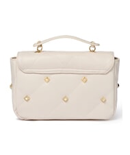 BRACCIALINI QUILT Borsa cartelletta a mano con tracolla beige - Borse Donna - 3