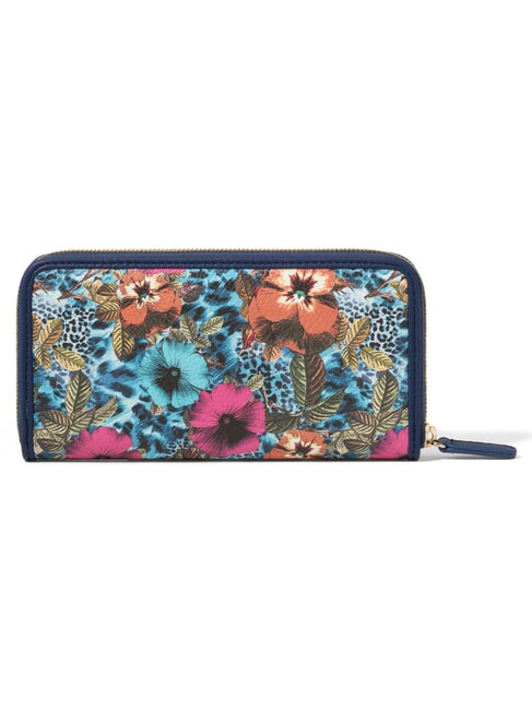 BETH SPECIAL Portafoglio grande zip around flower - Portafogli Donna
