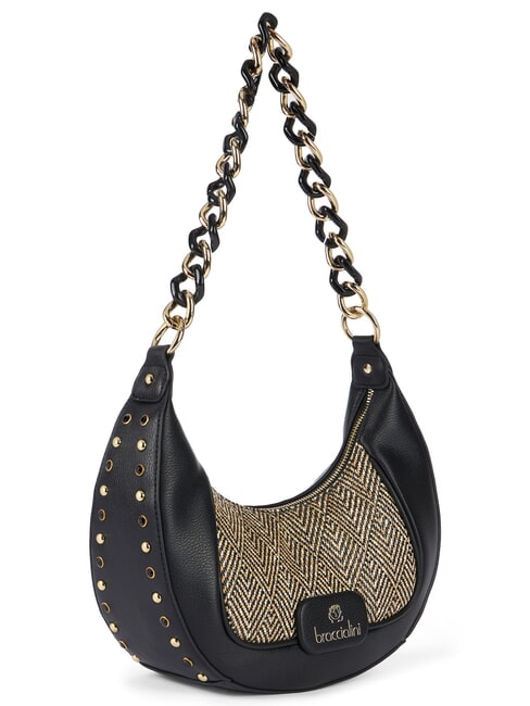 CHAIN Sacca a spalla nero - Borse Donna