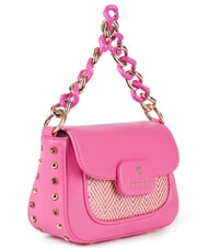 BRACCIALINI CHAIN Mini Bag a mano, con tracolla fuxia - Borse Donna - 2