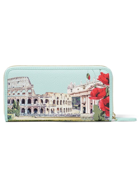 CARTOLINE Roma Portafoglio Zip Around multi - Portafogli Donna