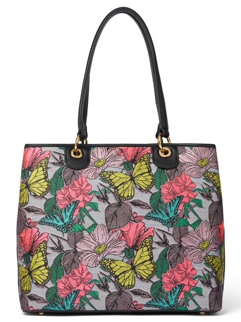 JACQUARD Borsa a spalla, con tracolla nero multi - Borse Donna