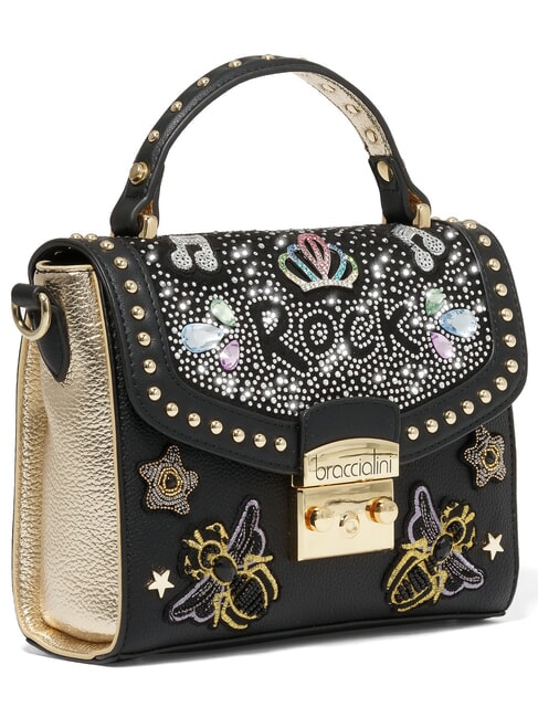 ROCK Mini Bag a mano, con tracolla nero - Borse Donna