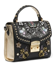 BRACCIALINI ROCK Mini Bag a mano, con tracolla nero - Borse Donna - 2