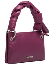 BRACCIALINI CHARLIZE Borsa piccola in pelle prugna - Borse Donna - 2