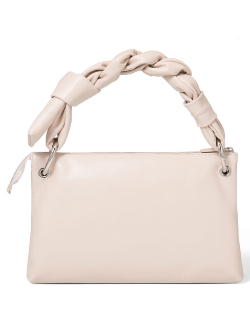 CHARLIZE Borsa a spalla in pelle cipria - Borse Donna