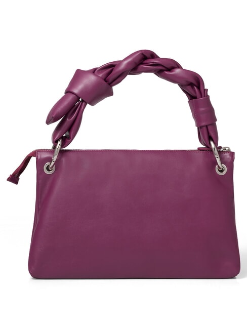 CHARLIZE Borsa a spalla in pelle prugna - Borse Donna
