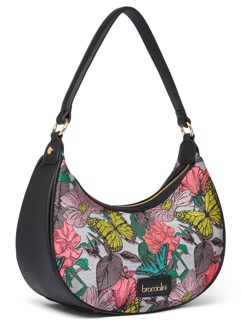 JACQUARD Borsa a spalla nero multi - Borse Donna