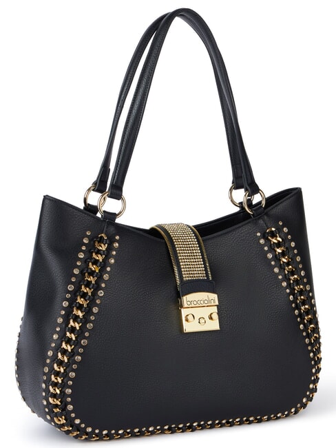 ROCK Shopper a spalla nero - Borse Donna