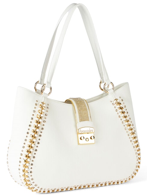 ROCK Shopper a spalla bianco - Borse Donna