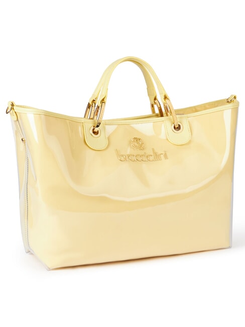 BETH JELLY Borsa a mano lucida con bustina giallo - Borse Donna