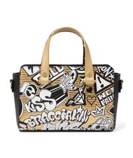 BRACCIALINI MURALES Borsa a mano con tracolla oro - Borse Donna - 3