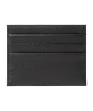 BRACCIALINI BASIC Portacard piatto in pelle nero - Portafogli Donna - 2