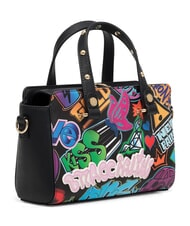BRACCIALINI MURALES Borsa a mano con tracolla nero - Borse Donna - 2