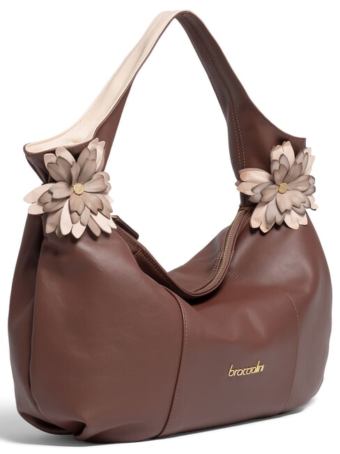 SOFIA Borsa a spalla, in pelle marrone - Borse Donna