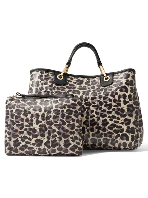 BETH SPECIAL Borsa a mano grande con pochette leopard - Borse Donna