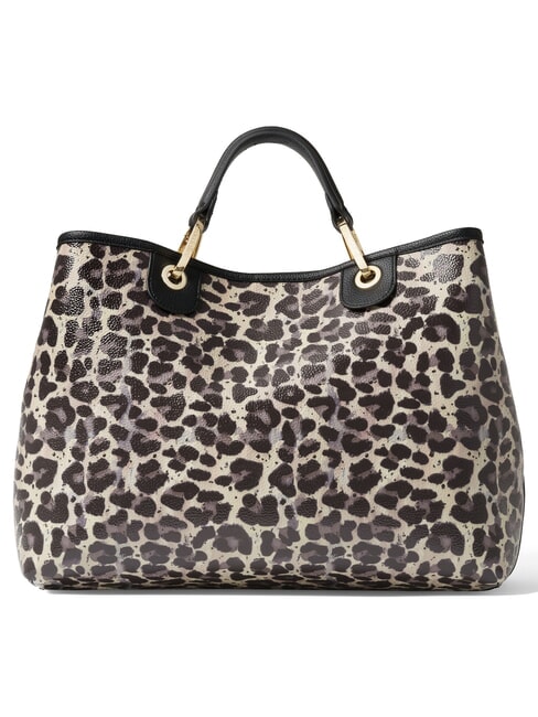 BETH SPECIAL Borsa a mano grande con pochette leopard - Borse Donna