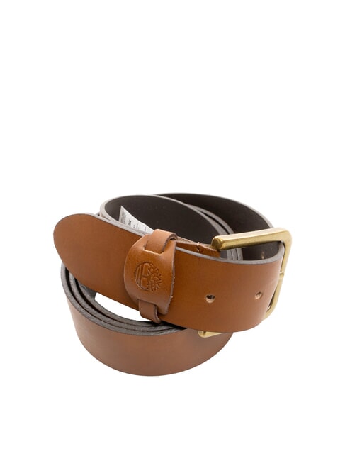 CASUAL Cintura in pelle accorciabile cognac - Cinture