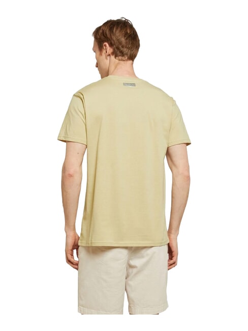 ICONIC T-shirt di cotone, a manica corta beige - T-shirt Uomo