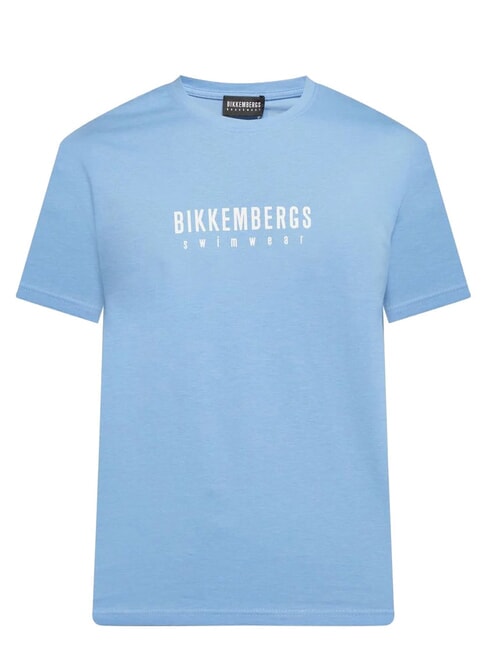 ICONIC T-shirt di cotone, a manica corta azure - T-shirt Uomo