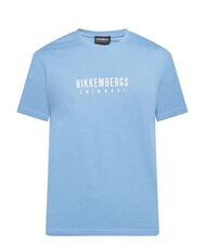 BIKKEMBERGS ICONIC T-shirt di cotone, a manica corta azure - T-shirt Uomo - 5