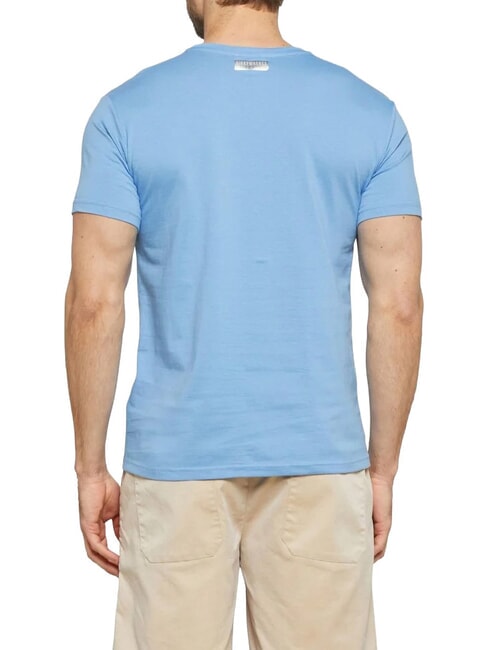 BASIC T-shirt a manica corta, a girocollo azure - T-shirt Uomo