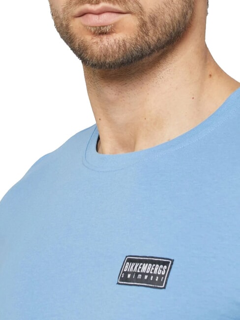 BASIC T-shirt a manica corta, a girocollo azure - T-shirt Uomo