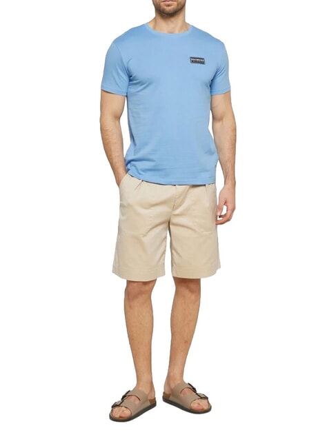 BASIC T-shirt a manica corta, a girocollo azure - T-shirt Uomo