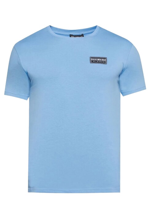 BASIC T-shirt a manica corta, a girocollo azure - T-shirt Uomo