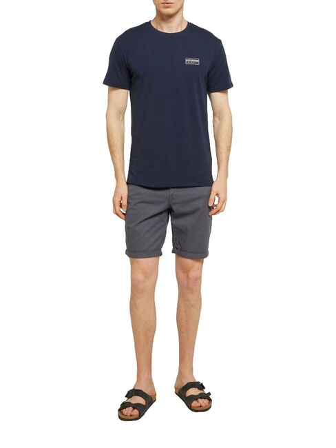 BASIC T-shirt a manica corta, a girocollo navy - T-shirt Uomo