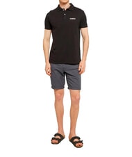 BIKKEMBERGS ICONIC Polo di cotone, a manica corta black - Polo Uomo - 4