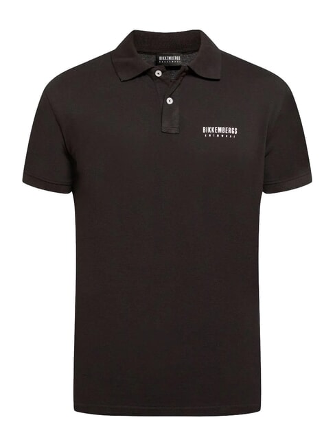 ICONIC Polo di cotone, a manica corta black - Polo Uomo