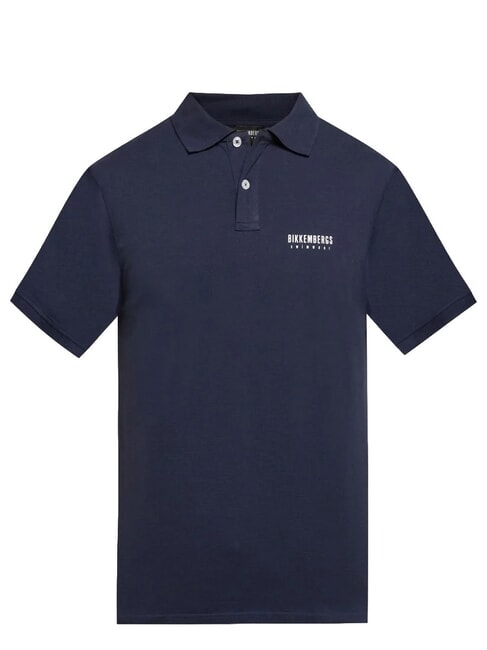 ICONIC Polo di cotone, a manica corta navy - Polo Uomo