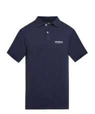 BIKKEMBERGS ICONIC Polo di cotone, a manica corta navy - Polo Uomo - 5