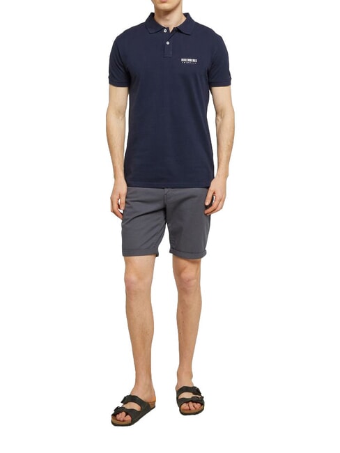 ICONIC Polo di cotone, a manica corta navy - Polo Uomo