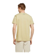 BIKKEMBERGS ICONIC T-shirt di cotone, a manica corta beige - T-shirt Uomo - 2