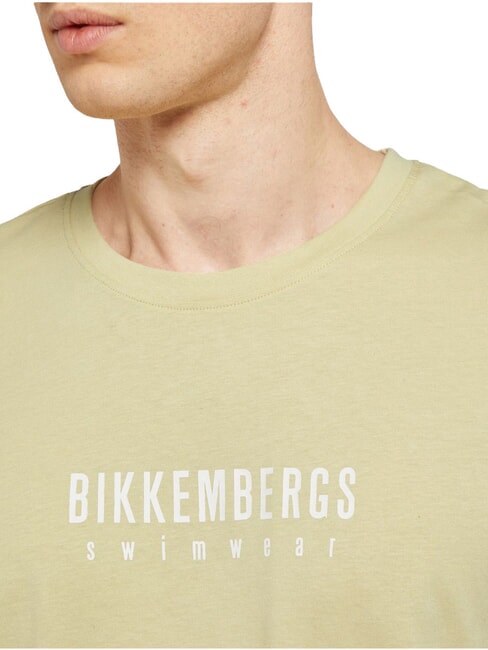 ICONIC T-shirt di cotone, a manica corta beige - T-shirt Uomo